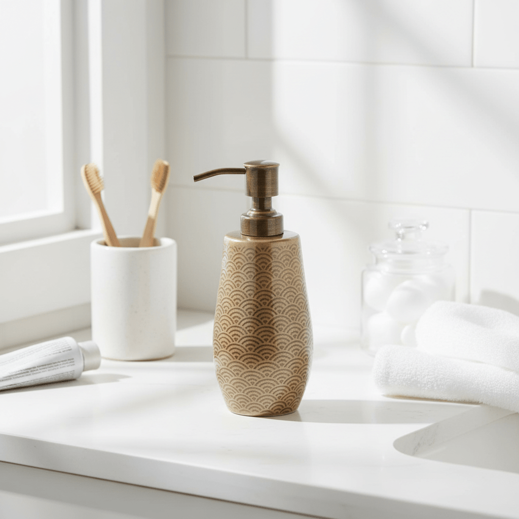 Allegra Gold Finish 200ml Soap Dispenser