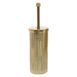 Allegra Gold Finish Aluminium Toilet Brush