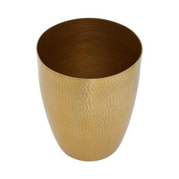 Allegra Gold Finish Waste Bin