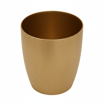 Allegra Gold Finish Waste Bin