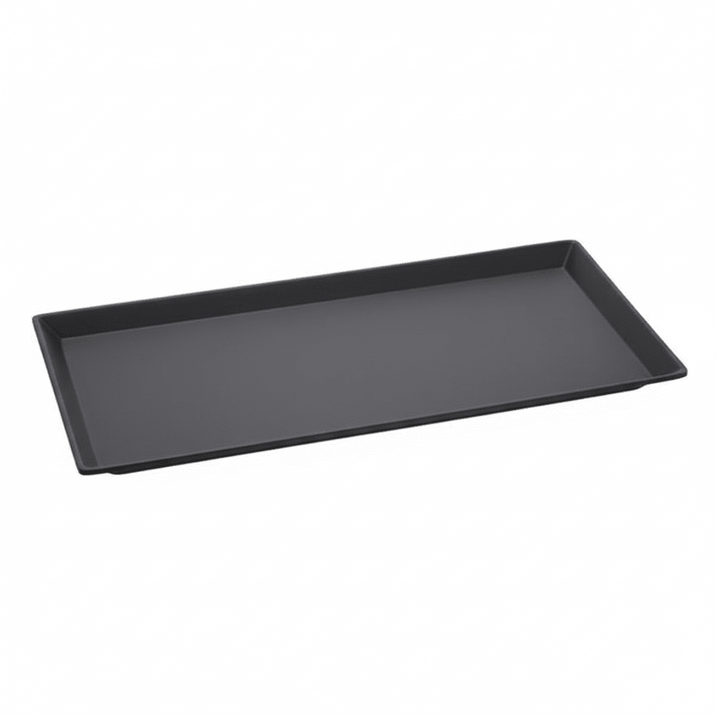Allegra Kiara Black Bathroom Tray