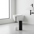 Allegra Kiara Black Toilet Brush