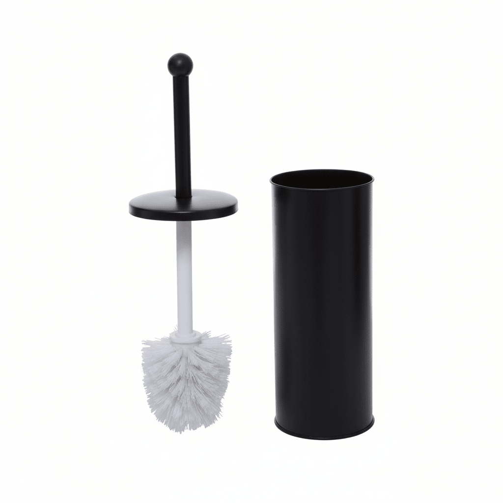 Allegra Kiara Black Toilet Brush