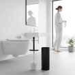 Allegra Kiara Black Toilet Brush