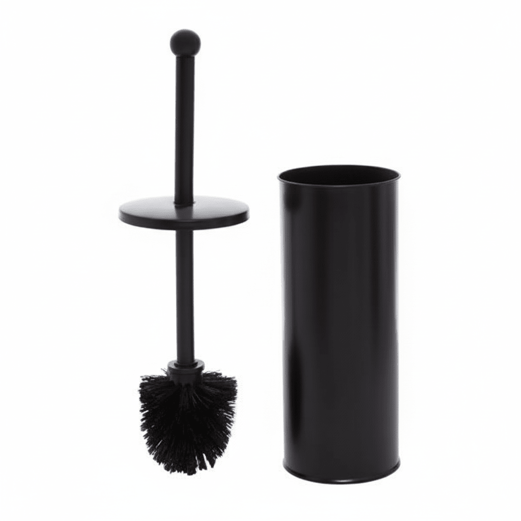Allegra Kiara Dark Brown Toilet Brush