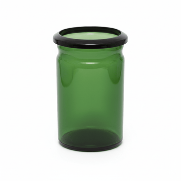 Allegra Kiara Green Glass Bathroom Glass Tumbler
