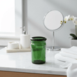 Allegra Kiara Green Glass Bathroom Glass Tumbler