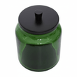Allegra Kiara Green Glass Bathroom Jar