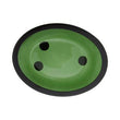 Allegra Kiara Green Glass Soap Dish