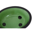Allegra Kiara Green Glass Soap Dish