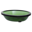 Allegra Kiara Green Glass Soap Dish