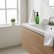 Allegra Kiara Green Glasss Soap Dispenser