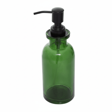 Allegra Kiara Green Glasss Soap Dispenser
