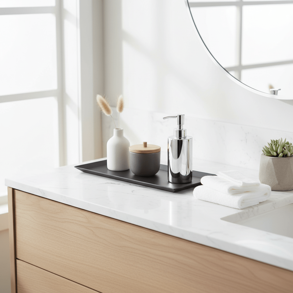 Allegra Kiara Stainless Steel BathroomTray