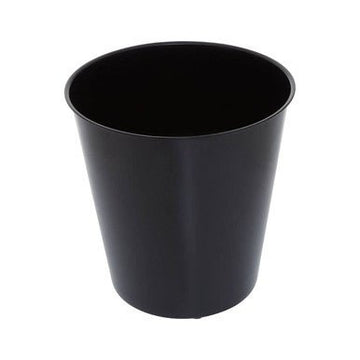 Allegra Kiara Stainless Steel Black Waste Bin