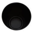 Allegra Kiara Stainless Steel Black Waste Bin