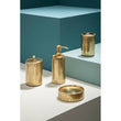 Allegra Line Effect Gold Soap Dish