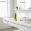 Allegra Metallic Gold Soap Dispenser