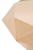 Allure Rose Gold Diamond Cut Coffee Table