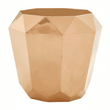 Allure Rose Gold Diamond Cut End Table