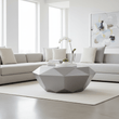 Allure Silver Diamond Cut Coffee Table