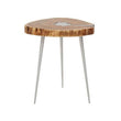Almora Acacia Wood Log Side Table