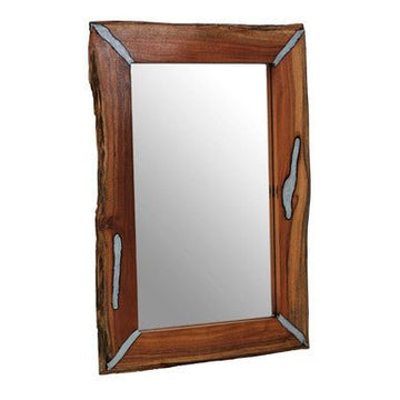 Almora Acacia Wood Wall Mirror