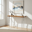 Almora Natural Acacia Wood Console Table
