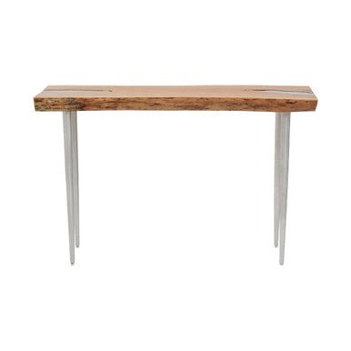 Almora Natural Acacia Wood Console Table