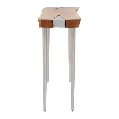 Almora Natural Acacia Wood Console Table