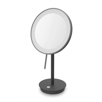 Alona Black Stainless Steel LED Make - up Mirror 40142