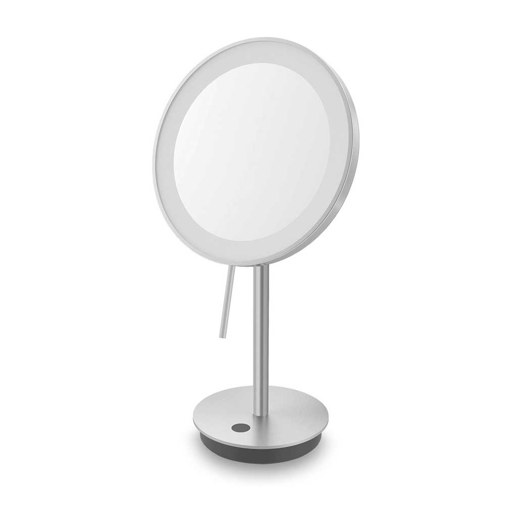 Alona Brushed Stainless Steel LED Make - up Mirror 40140