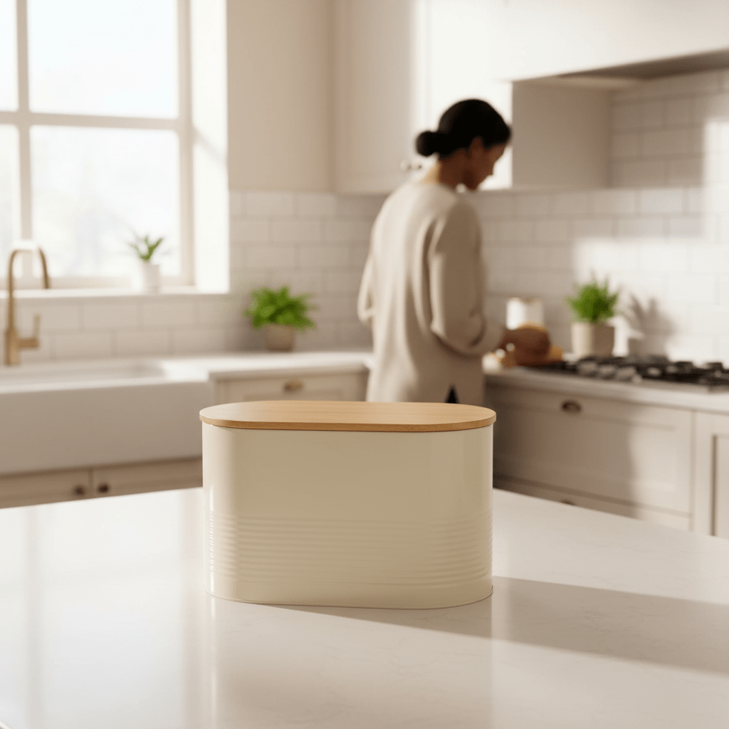Alton Cream Bread Bin