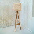 Aluna Rattan Tripod Floor Lamp