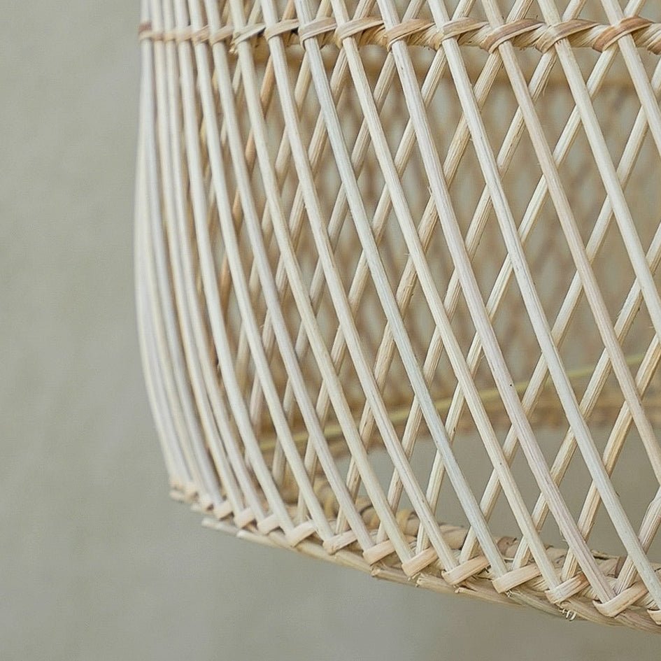 Aluna Rattan Tripod Floor Lamp