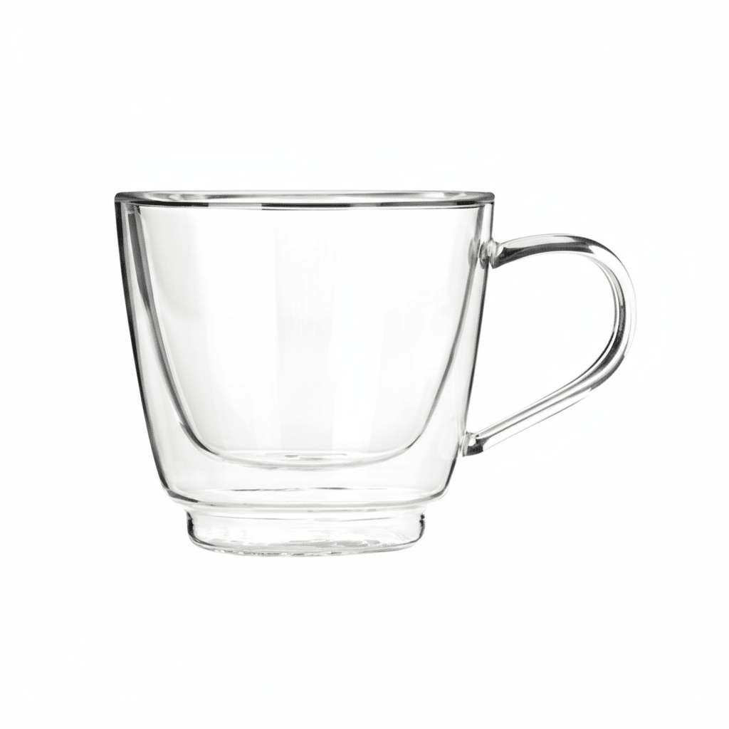 Amari Double Wall Glass Mug 190Ml