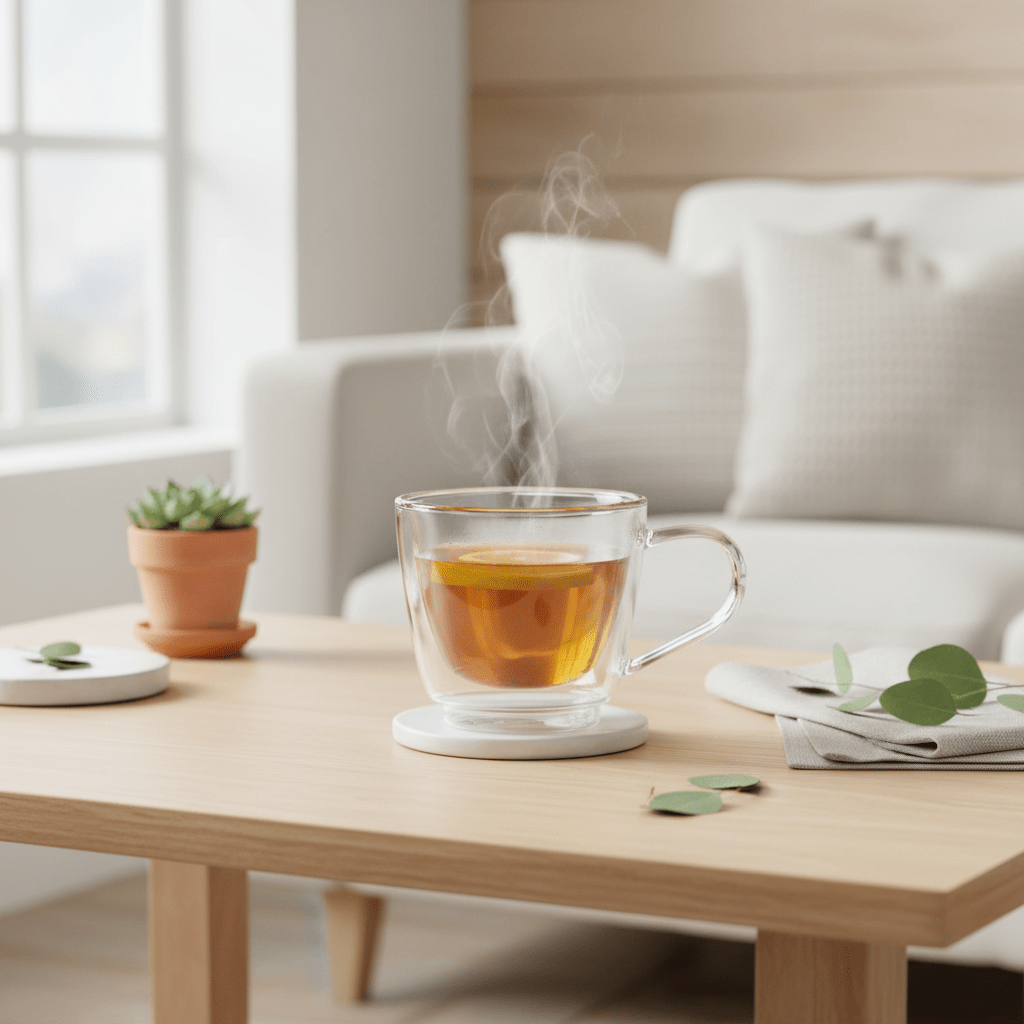 Amari Double Wall Glass Mug 190Ml