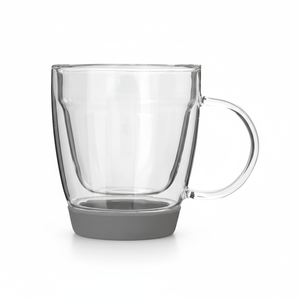 Amari Double Wall Glass Mug 220ml