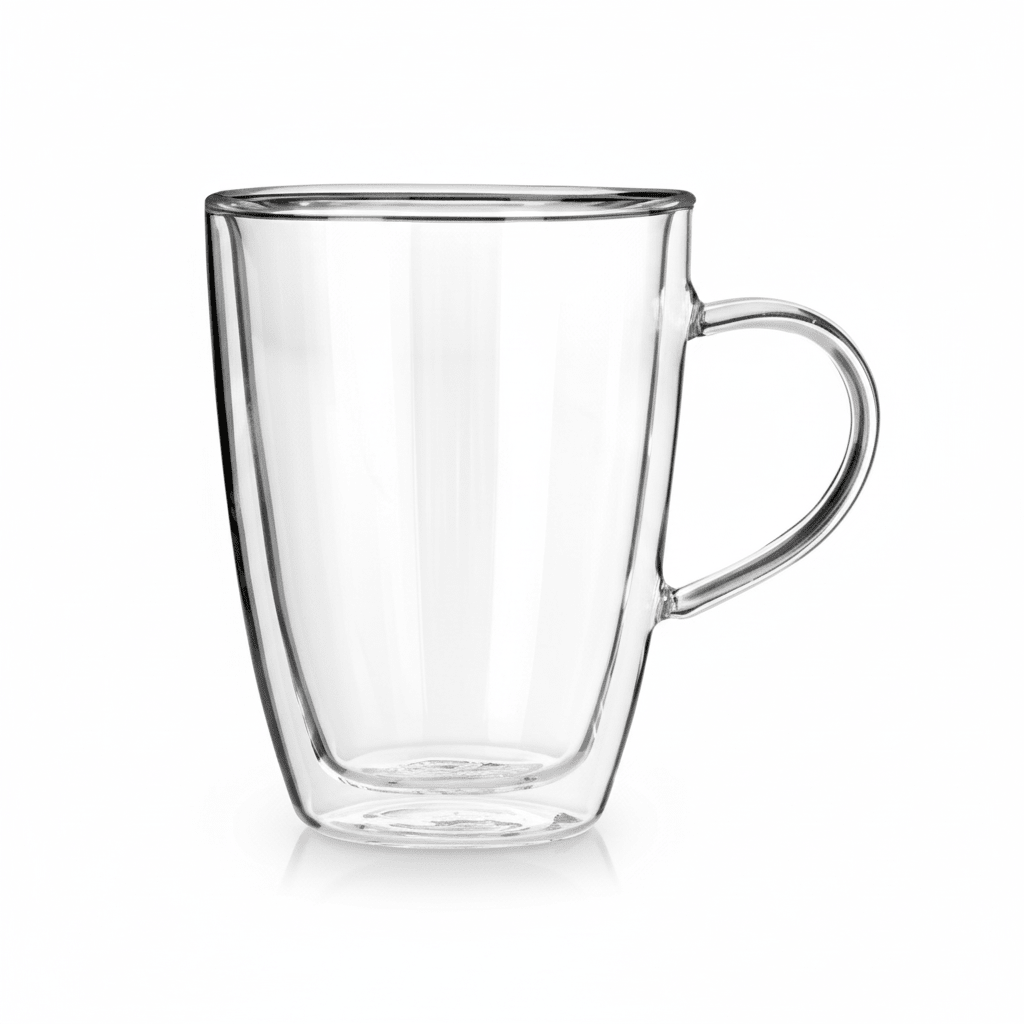 Amari Double Wall Glass Mug 330Ml