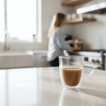Amari Double Wall Glass Mug 330Ml