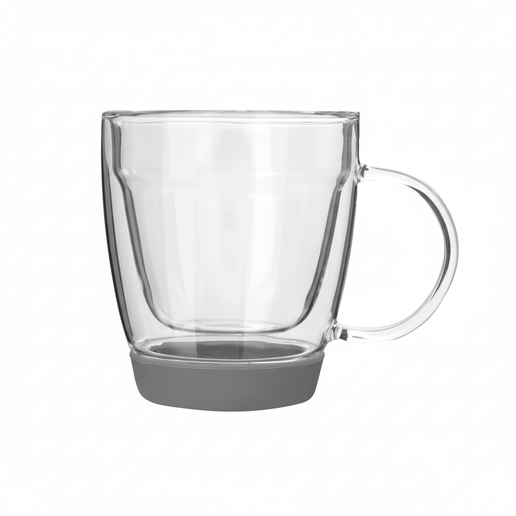 Amari Double Wall Glass Mug 350ml