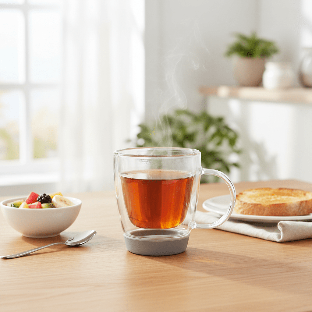 Amari Double Wall Glass Mug 350ml