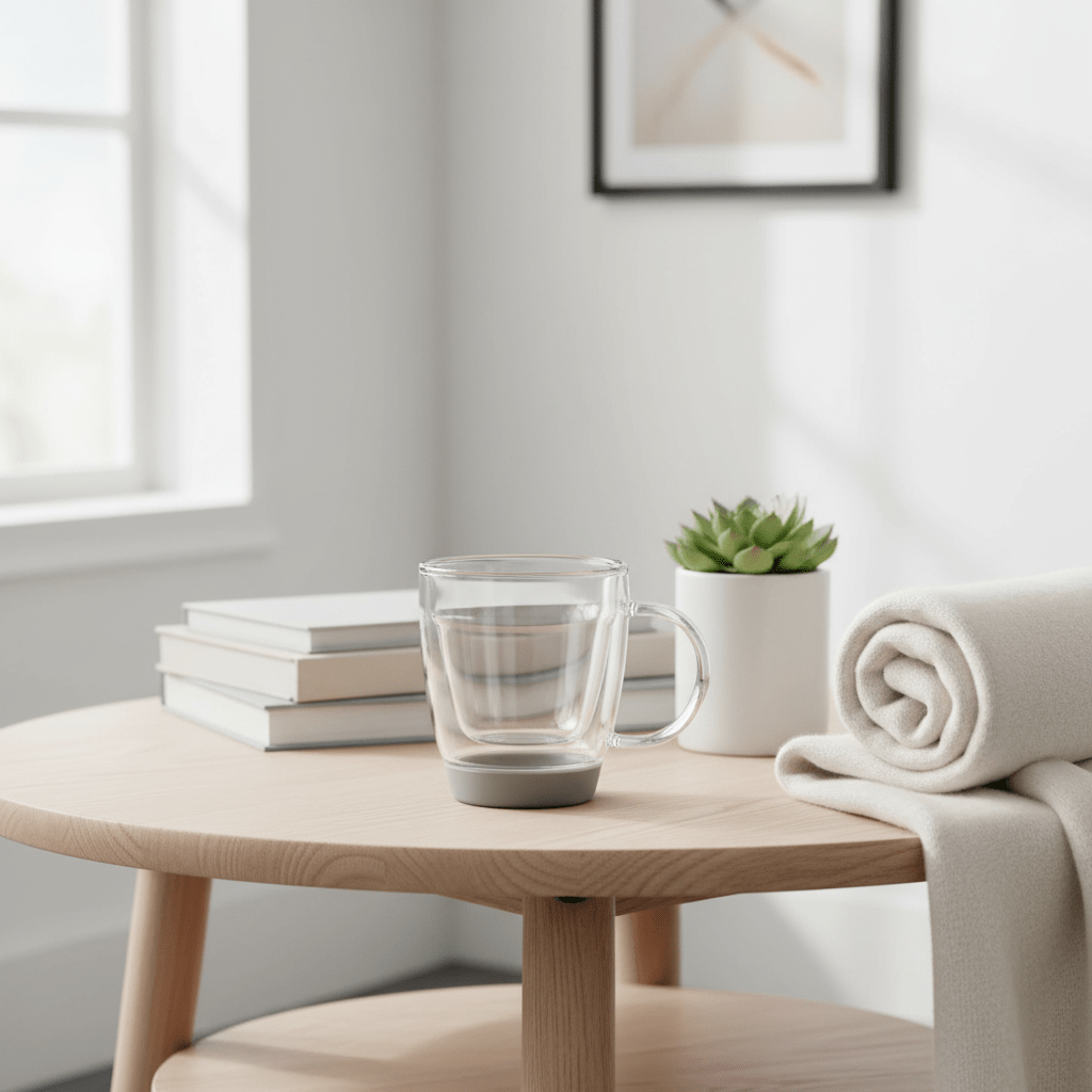 Amari Double Wall Glass Mug 350ml