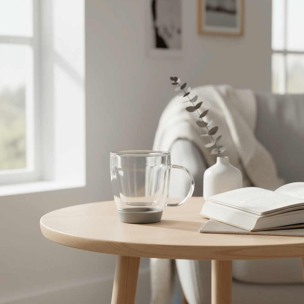 Amari Double Wall Glass Mug 350ml