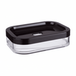 Ando Black Acrylic Soap Dish