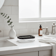 Ando Black Acrylic Soap Dish