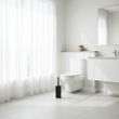 Ando Black Acrylic Toilet Brush Holder