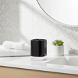 Ando Black Acrylic Toothbrush Holder