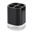 Ando Black Acrylic Toothbrush Holder