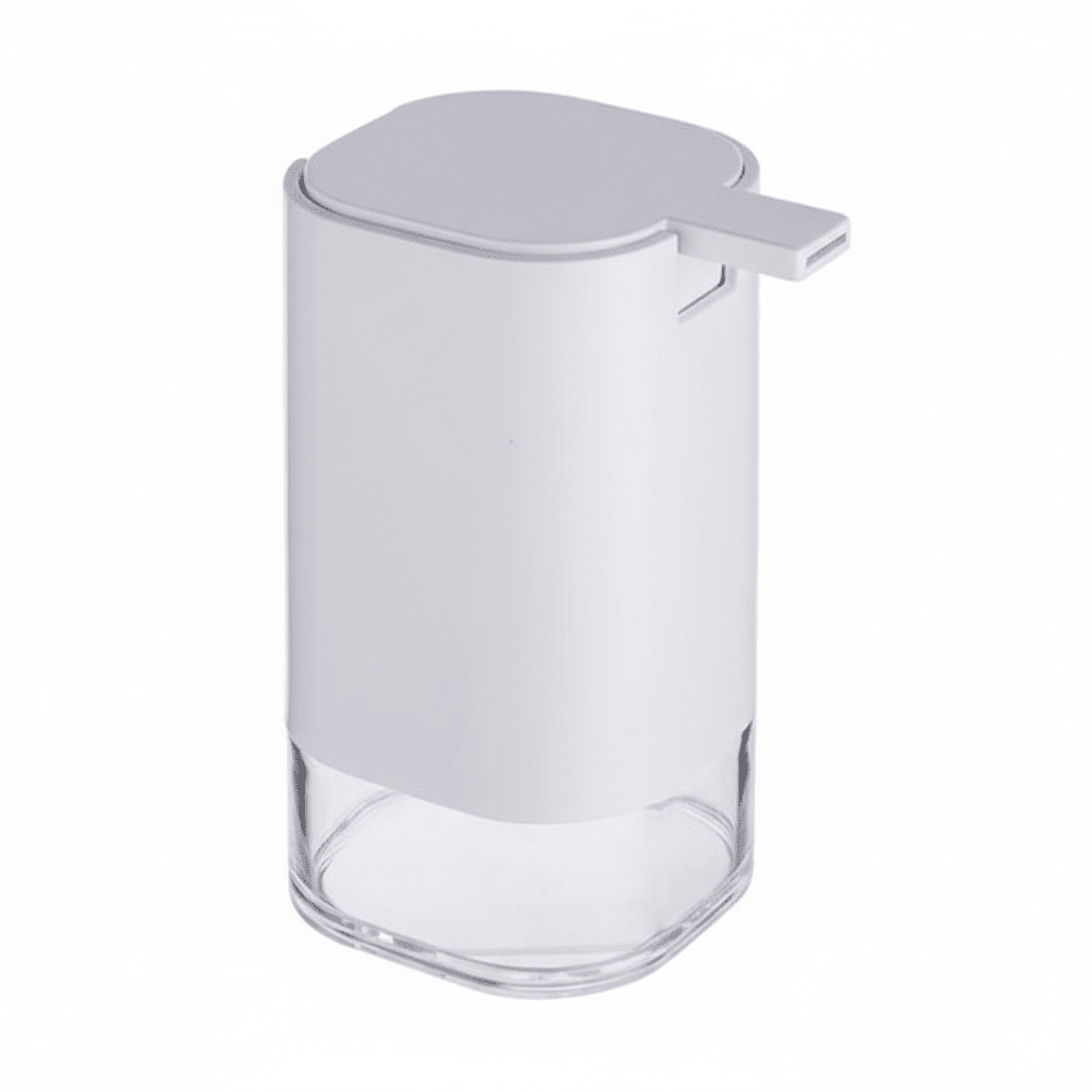 Ando White Acrylic Lotion Dispenser
